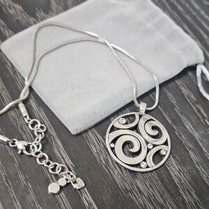 Brighton London Groove Swirl Necklace